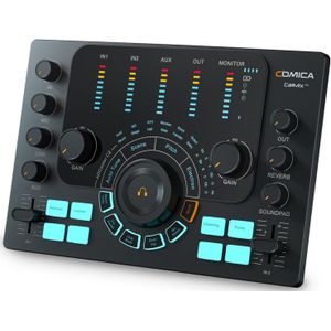 Comica ADCaster C2 Audio-mixer voor streaming/podcast/recording