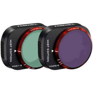 Freewell DJI Mini 4 Pro Variabel ND filter set Mist Edition (1-5 stops en 6-9 tops)