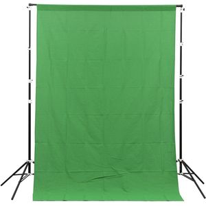 GlareOne Green Screen - Green Fabric Backdrop 1.8x3m