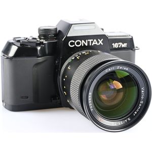 Contax 167MT + Carl Zeiss Vario-Sonnar 35-70mm f/3.5 T* objectief - Tweedehands