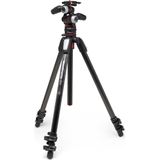 Manfrotto MT055CXPRO3 Tripod Kit met MHXPRO-3W Head & Move Quick Release