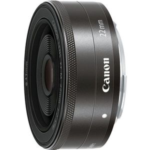Canon EF-M 22mm f/2.0 STM Zwart objectief - Tweedehands