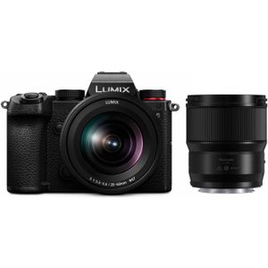 Panasonic Lumix DC-S5 systeemcamera + 20-60mm f/3.5-5.6 - Tweedehands