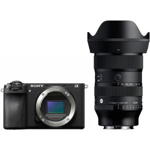 Sony Alpha A6700 systeemcamera + Sigma 17-40mm f/1.8 DC Art