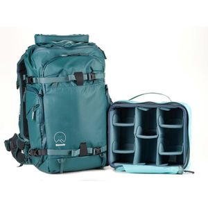 Shimoda Action X25 V2 Backpack Women Starter Kit Groenblauw