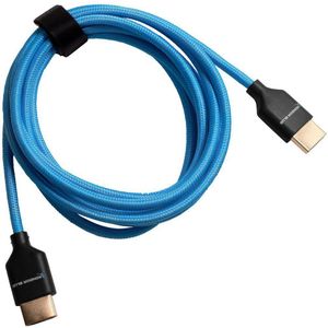 Kondor Blue 4K HDMI 2.0 Braided cable 7 feet Blue