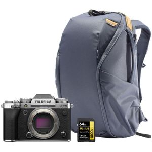 Fujifilm X-T5 systeemcamera Zilver Black Friday Kit