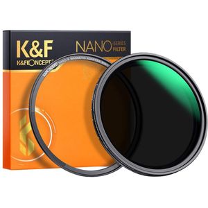 K&F Concept Variabel ND Filter ND8-128 Nano X magnetic 62mm