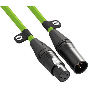 Rode XLR-kabel 6m Groen