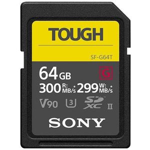 Sony 64GB SD Pro Tough UHS-II V90 300MB/s geheugenkaart