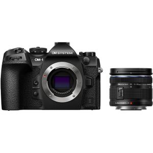 OM SYSTEM OM-1 Mark II systeemcamera + 9-18mm f/4.0-5.6 Mark II