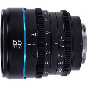 Sirui Nightwalker 55mm T1.2 S35 Manual Focus Cine Lens Fujifilm X-mount objectief