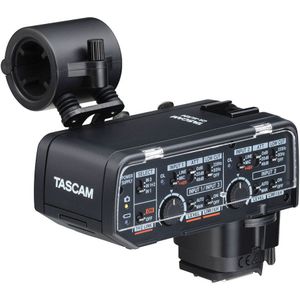 Tascam CA-XLR2d-C XLR Microfoon Adapter Kit (voor Canon Multi-Function Shoe)