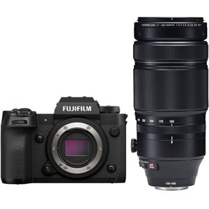 Fujifilm X-H2 systeemcamera Zwart + XF 100-400mm