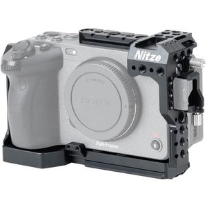 Nitze T-S03B Camera Cage voor Sony FX3 incl. PE25 HDMI kabelklem