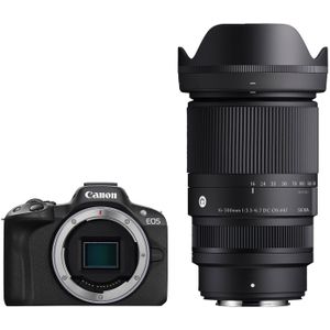 Canon EOS R50 systeemcamera + Sigma 16-300mm f/3.5-6.7 DC OS Contemporary