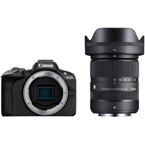 Canon EOS R50 systeemcamera + Sigma 18-50mm f/2.8 DC DN