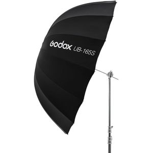 Godox UB-165S Parabolische Paraplu Zwart/Zilver (165cm)