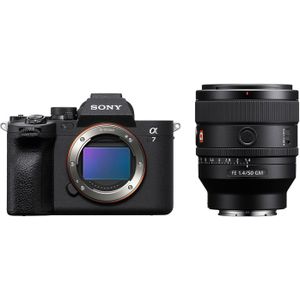Sony Alpha A7 IV systeemcamera + 50mm f/1.4 GM