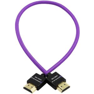 Kondor Blue HDMI to HDMI 18 Braided Cable MK2 Gerald Undone Purple
