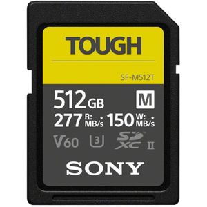 Sony 512GB SD Tough M-series UHS-II 277MB/s geheugenkaart