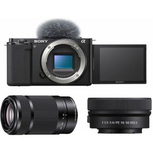 Sony Vlog camera ZV-E10 + 16-50mm II + 55-210mm