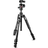 Manfrotto MKBFRLA4BK-BH Befree Aluminium Tripod Kit Zwart