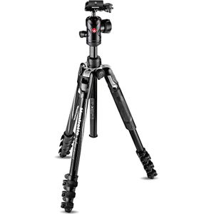 Manfrotto MKBFRLA4BK-BH Befree Aluminium Tripod Kit Zwart