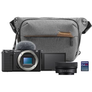 Sony Vlog Camera ZV-E10 + 16-50mm II Black Friday Kit