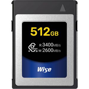 Wise 512GB CFexpress 4.0 Type B Memory Card 2600MB/s