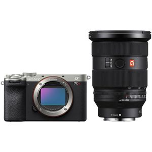 Sony A7C R systeemcamera Zilver + 24-70mm f/2.8 GM II