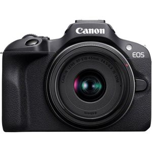Canon EOS R100 systeemcamera Zwart + RF-S 18-45mm IS STM - Demomodel