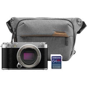 Fujifilm X-M5 systeemcamera Zilver Black Friday Kit