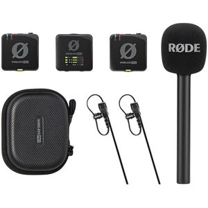 Rode Wireless Pro - Black Friday Bundle (gratis Rode Interview GO handle Zwart)