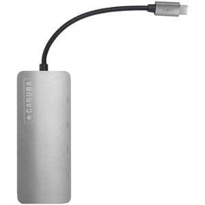 Caruba Premium 4 Port USB-C Hub Space Gray