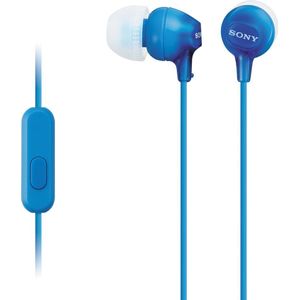 Sony MDR-EX15AP In-Ear oordopjes Blauw