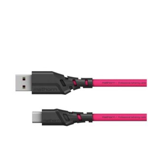 Mathorn Tethering kabel USB-A naar USB-C Magenta 2m