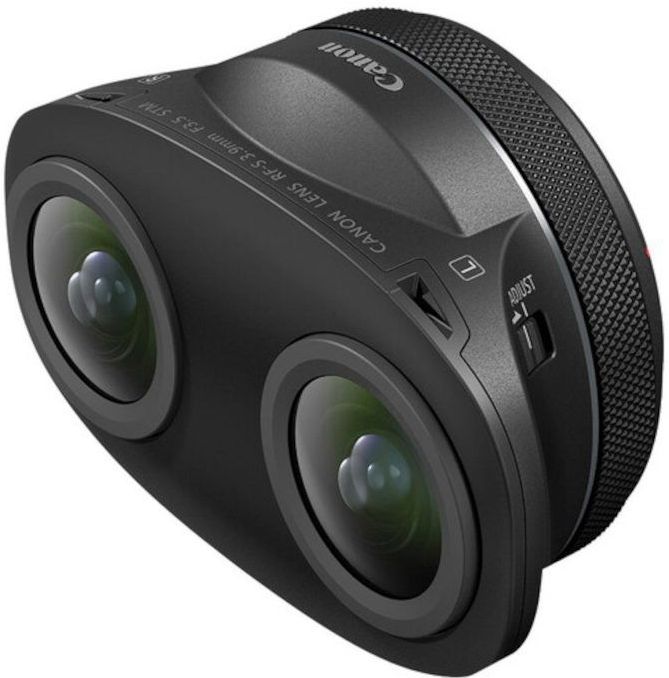 Canon RF-S 3.9mm f/3.5 STM Dual Fisheye objectief