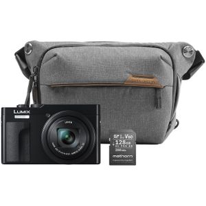 Panasonic Lumix DC-TZ99 compact camera Zwart Black Friday Kit