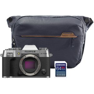 Fujifilm X-T50 systeemcamera Zilver Black Friday kit