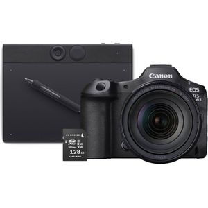 Canon EOS R5 Mark II systeemcamera Zwart + RF 24-105mm f/4.0 L USM Pro Editing Kit