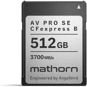 Angelbird X Mathorn 512GB CFexpress AVpro SE Type B v4 MKII 3700MB/s geheugenkaart