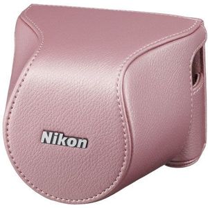 Nikon CB-N2200S Lederen Systeemtas Roze