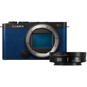 Panasonic Lumix S9 systeemcamera Night Blue + 26mm f/8.0