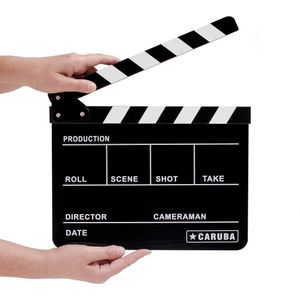 Caruba Professionele Director Clapper Black/BW (whiteboard stift)