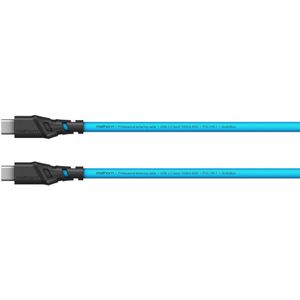 Mathorn Tethering kabel USB-C naar USB-C Arctic Blauw 5m