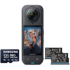 Insta360 X5 360-graden action camera Battery Bundle
