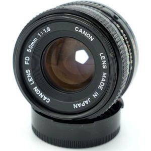 Canon FD 50mm f/1.8 objectief - Tweedehands