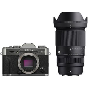 Fujifilm X-T30 III systeemcamera Charcoal + Sigma 16-300mm