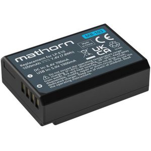 Mathorn MB-103 accu USB-C (Canon LP-E10)